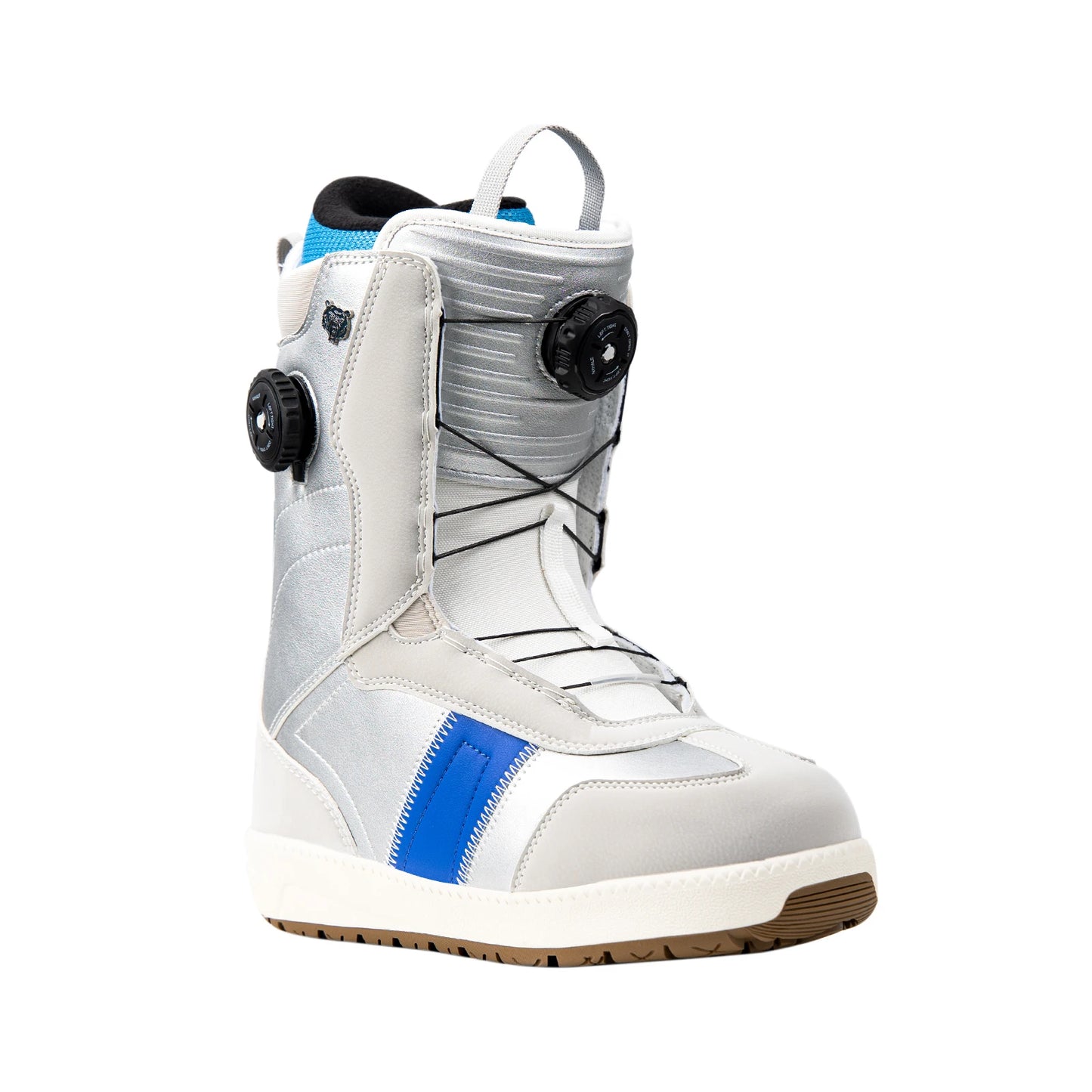 Dexun Dual Buckle Ski Boots Quick-Lace Waterproof Warm EVA Rubber Sole TPU Support Snowboard Shoes Size 36-45