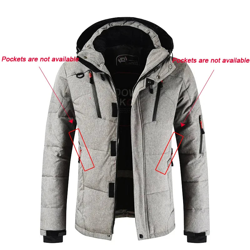 Winter Ski Suit Men Snow Parkas Warm Windproof Outdoor Sports Skiing Down Jackets and Pants Male Snowboard Wear Overalls