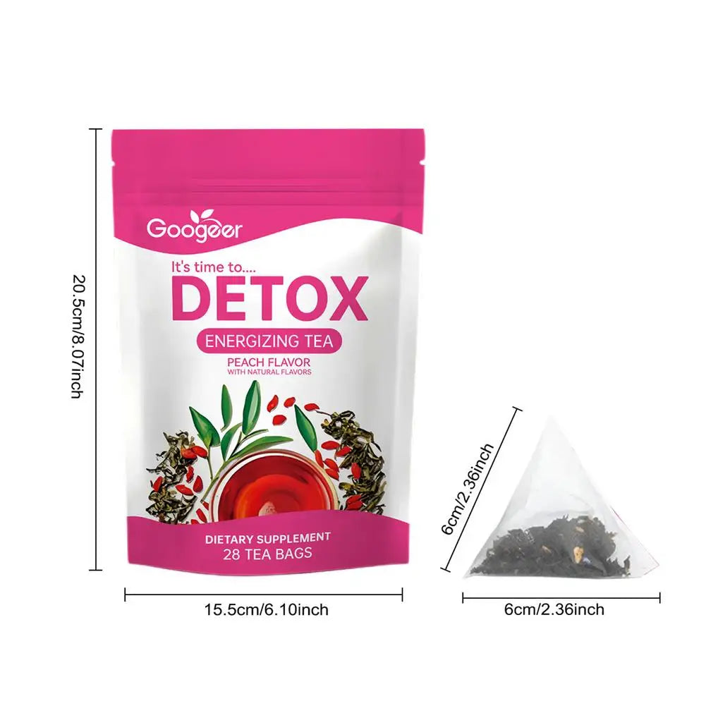 1/3/5pcs Detox Tea Weight Loss & Fat Burning Slimming Tea, Natural Metabolism Booster for Women & Men,Detox Slim Energizing Tea