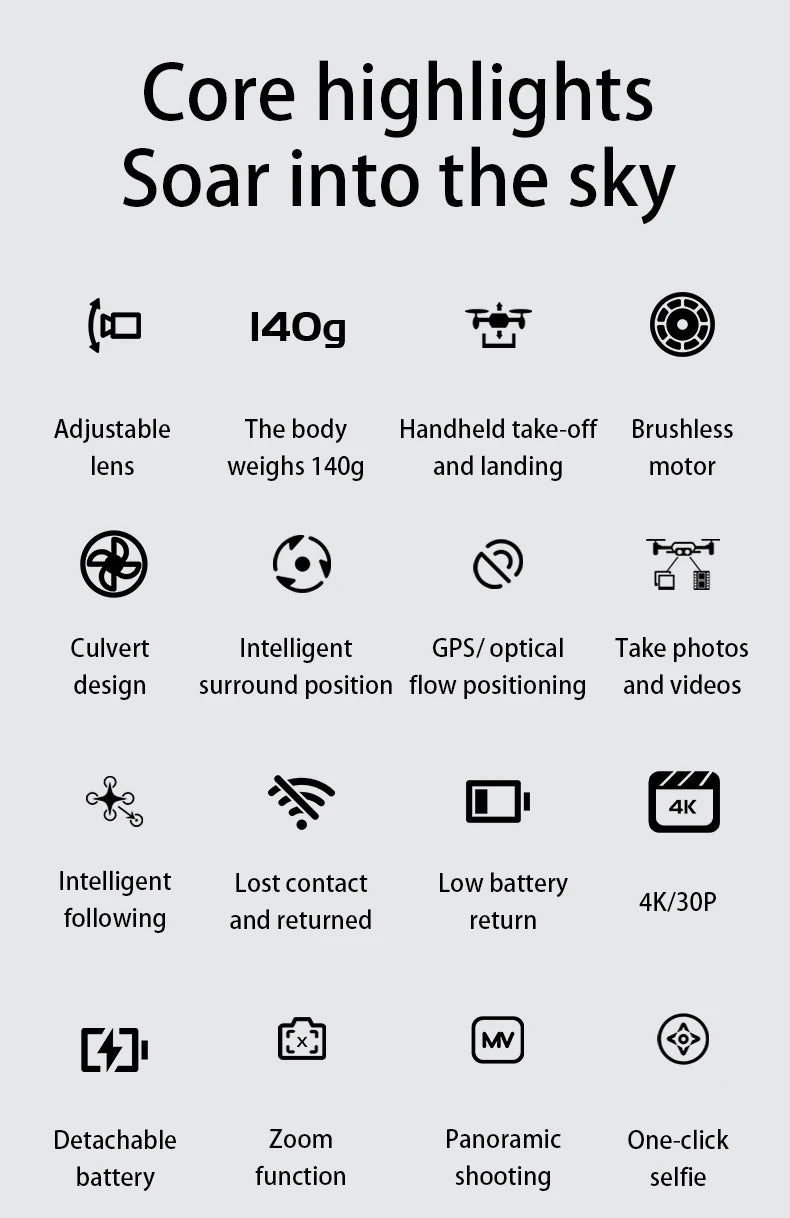 2026 New Mini Thin Drone GPS Airmax Neo Factory Professional Smart Follow RTH 8K HD Night Vision Camera Remote Control Aircraft