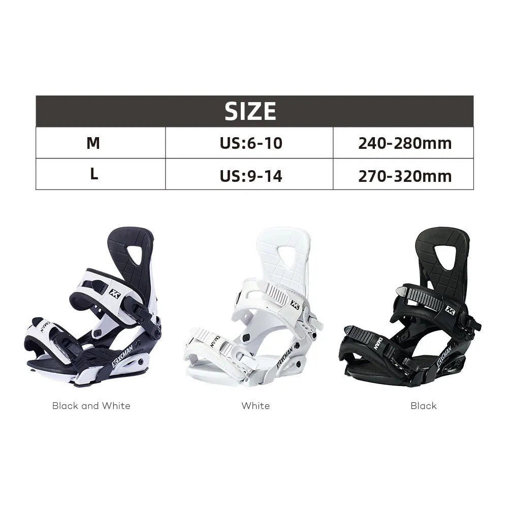 XCMAN All-Mountain Snowboard Bindings Unisex