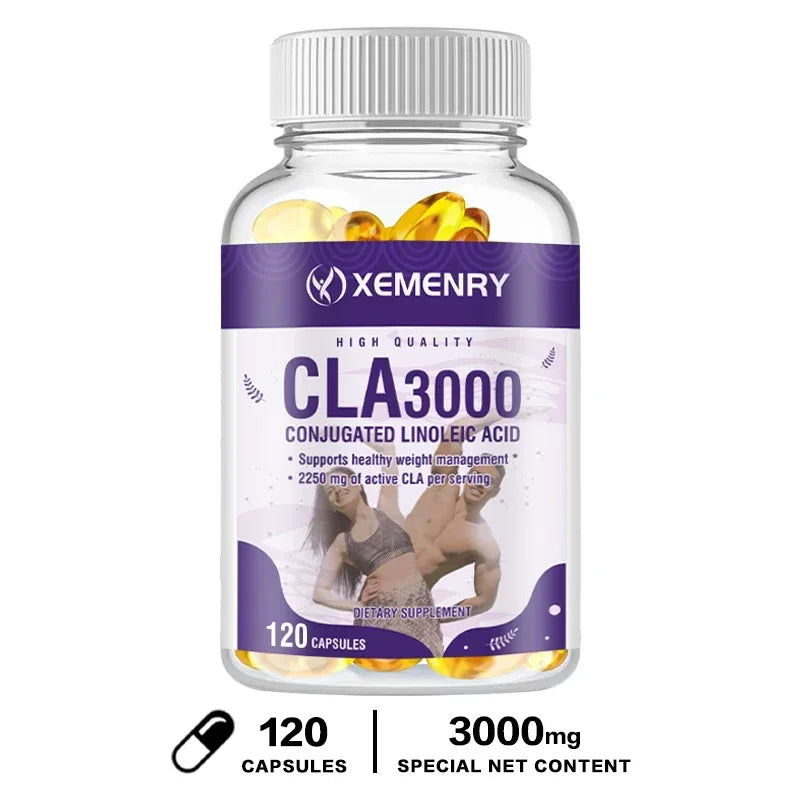 CLA Supplement - Healthy Weight Management, Increase Muscle Mass, Promote Metabolism, Anti-aging, and Maintain Overall Health