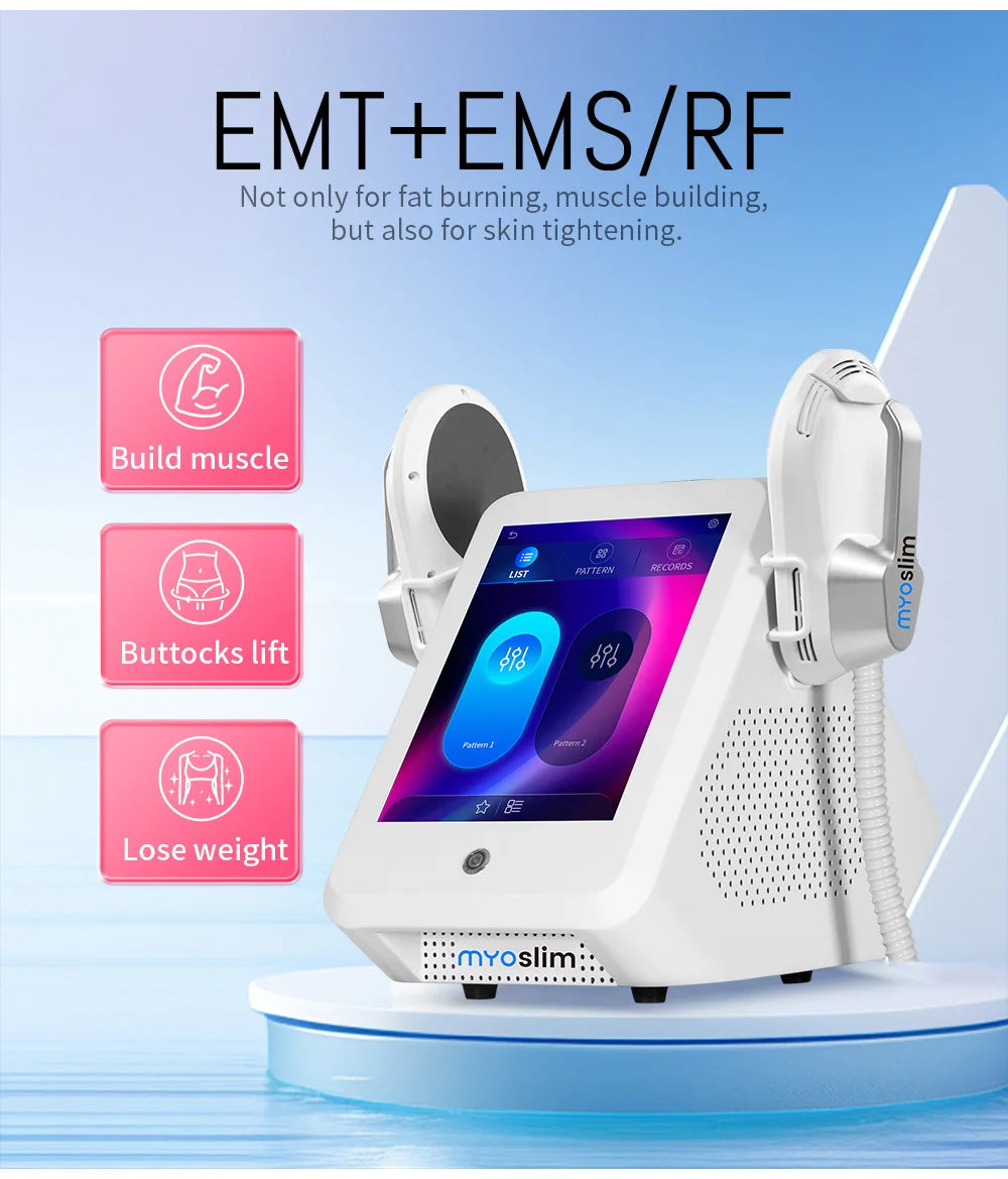 Professional 6500w RF Machine EMS Body Slim Muscle Stimulation myoslim PRO Ultra Sculpt Lose Weight
