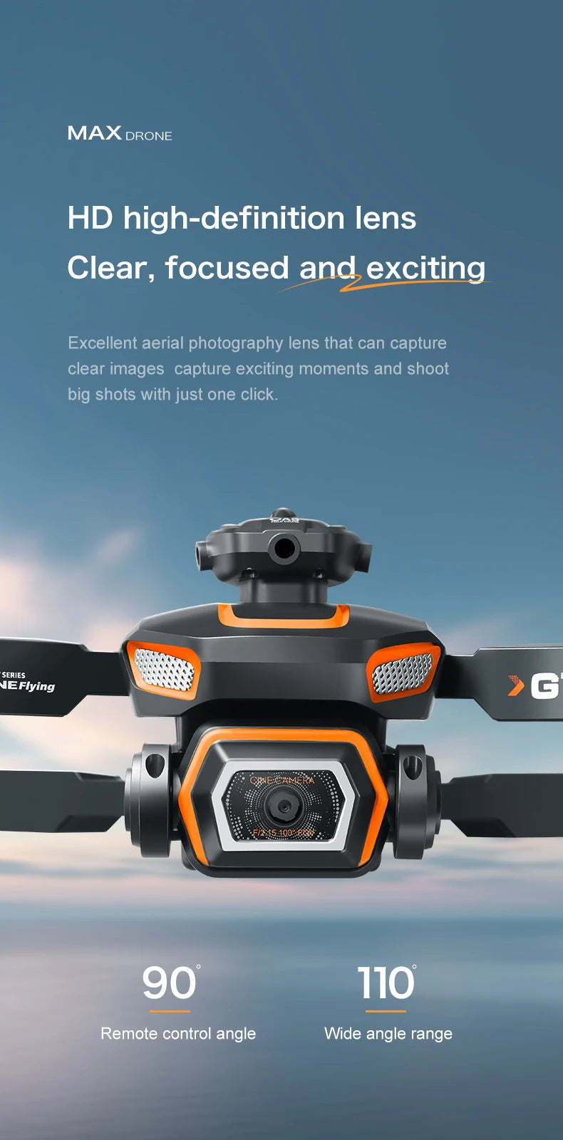 GT5 Brushless Drone with Dual Lens & Obstacle Avoidance - GPS/APP Path Drawing, 2.4" Screen Remote Flight for Aerial Photography