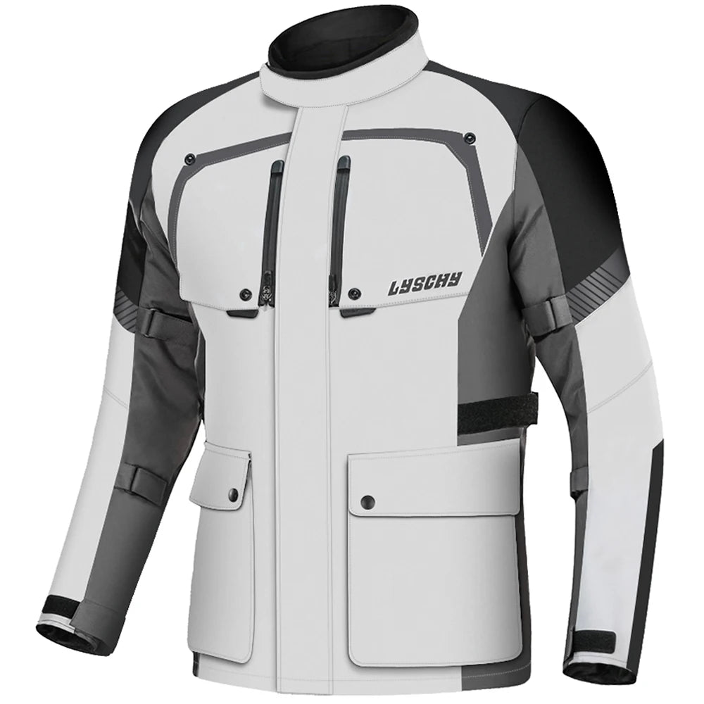 Motorcycle Jacket Motocross Jacket Pants Suit Waterproof Moto Jacket Racing Motorbike Jacket Riding Protection Men Women