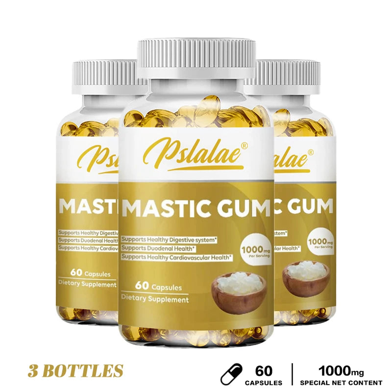 Mastic Gum Supplement - Improves Digestion, Gut and Cardiovascular Health