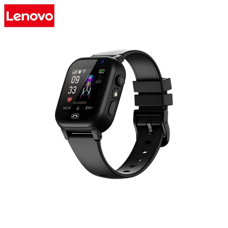 Lenovo Kids Smartwatch 4G Wifi GPS SOS Location Video Call Analogue Card Waterproof Watch Camera Boys Girls Upgrade New Watch