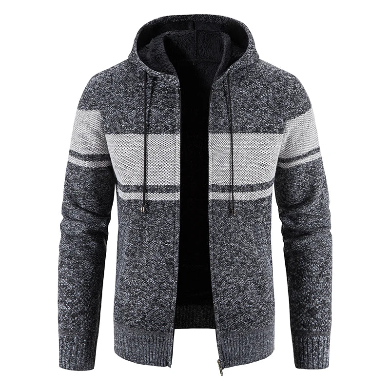 LEGIBLE 2025 Men's Sweaters Autumn Winter Wool Zipper Cardigan Sweaters Man Casual Knitwear Sweatercoat Male
