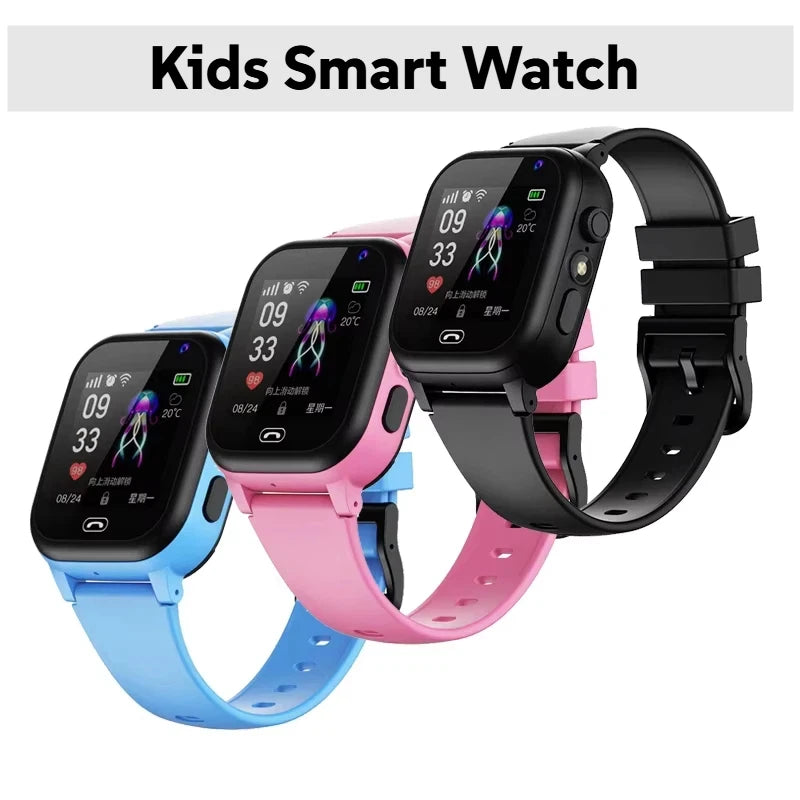 Xiaomi Kids Smart Watch 5G Multifunctional Waterproof IP57 SOS GPS Camera Call Sim Card Child Gifts Sport Watches Tracker 2026