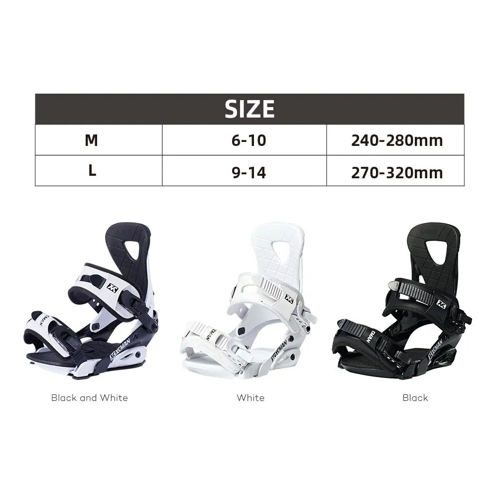 XCMAN All-Mountain Snowboard Bindings Unisex