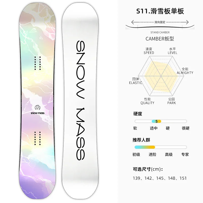 All-terrain Board Лыжи Беговые Herramienta 스노우보드 Men And Women Accessoire Ski Esquiar Niño Snowboards