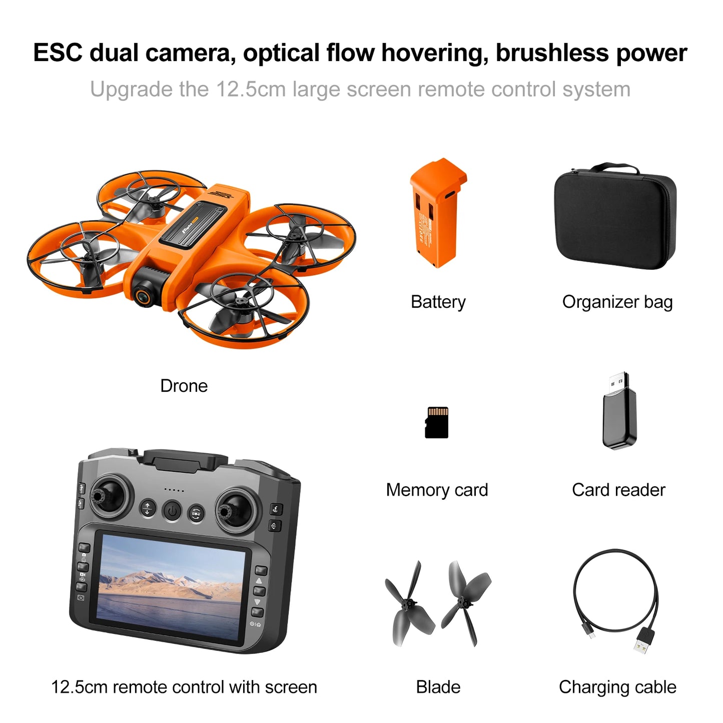 S156 Drone Professional 4K HD Dual ESC Camera FPV WIFI RC Dron Brushless Motor with Optical Flow Positioning Quadcopter Drones
