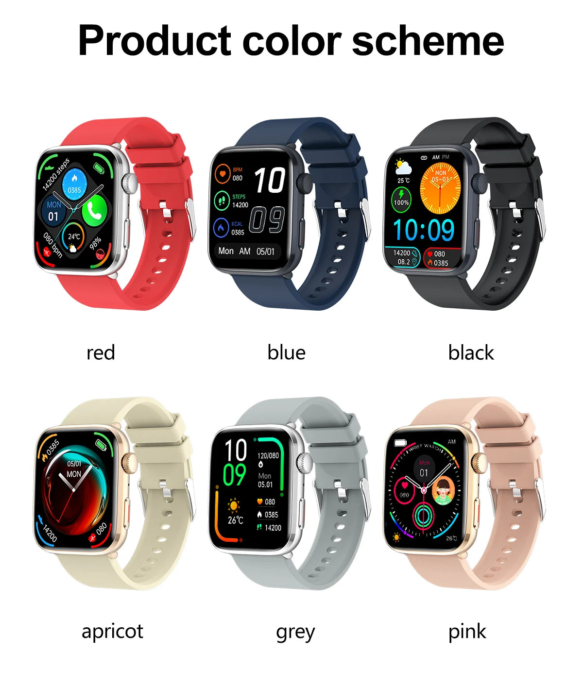 2025 New Women Men AI Smart Diagnosis Watch HRV+PPG Blood Pressure Heart Rate Health Monitor IP68 NFC Fashion Sports Smartwatchs
