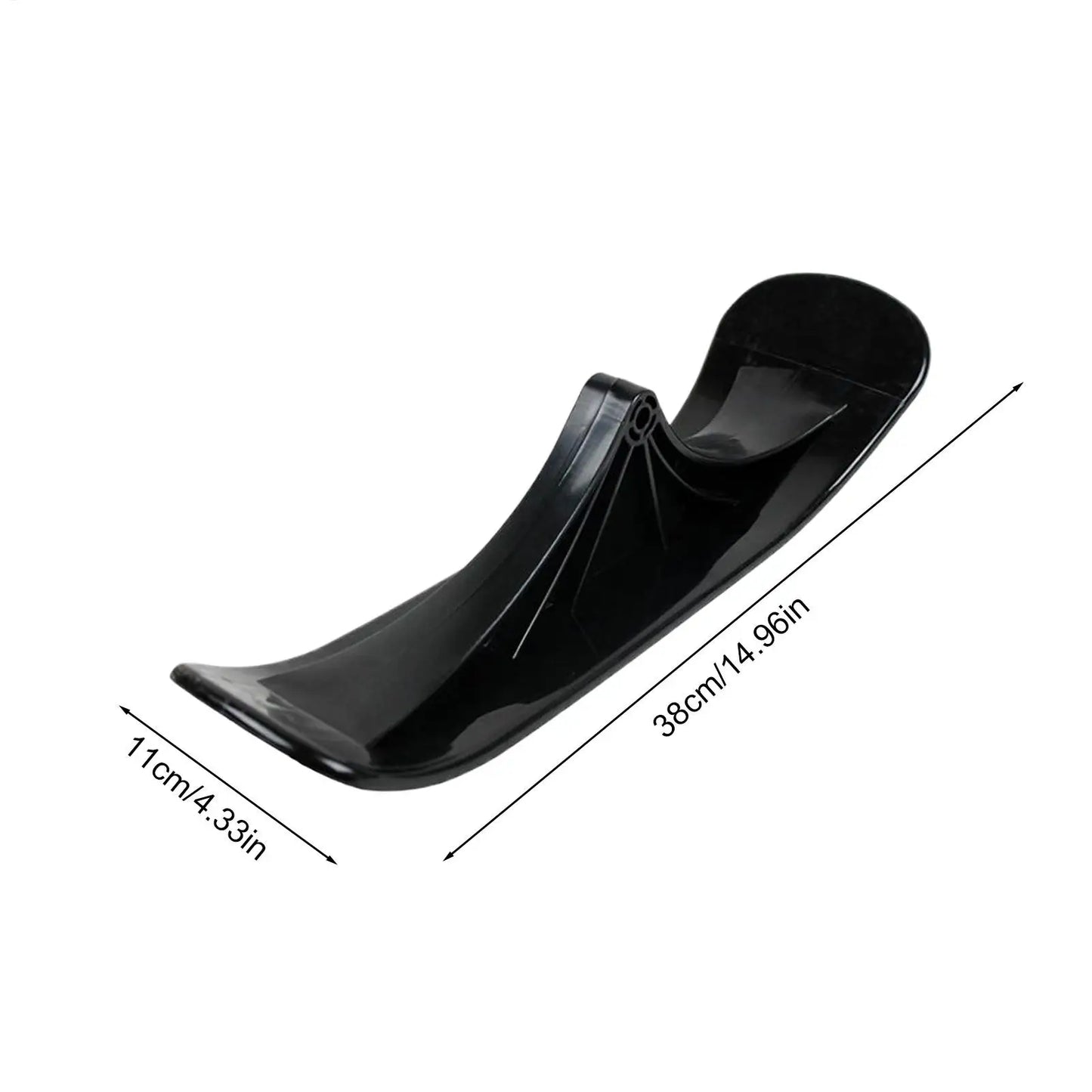 All-Terrain Snow Sled Conversion Kit, Lightweight Ergonomic Skis for Sand Grass Gravel, Year-Round Fun for Park Beach Outdoor