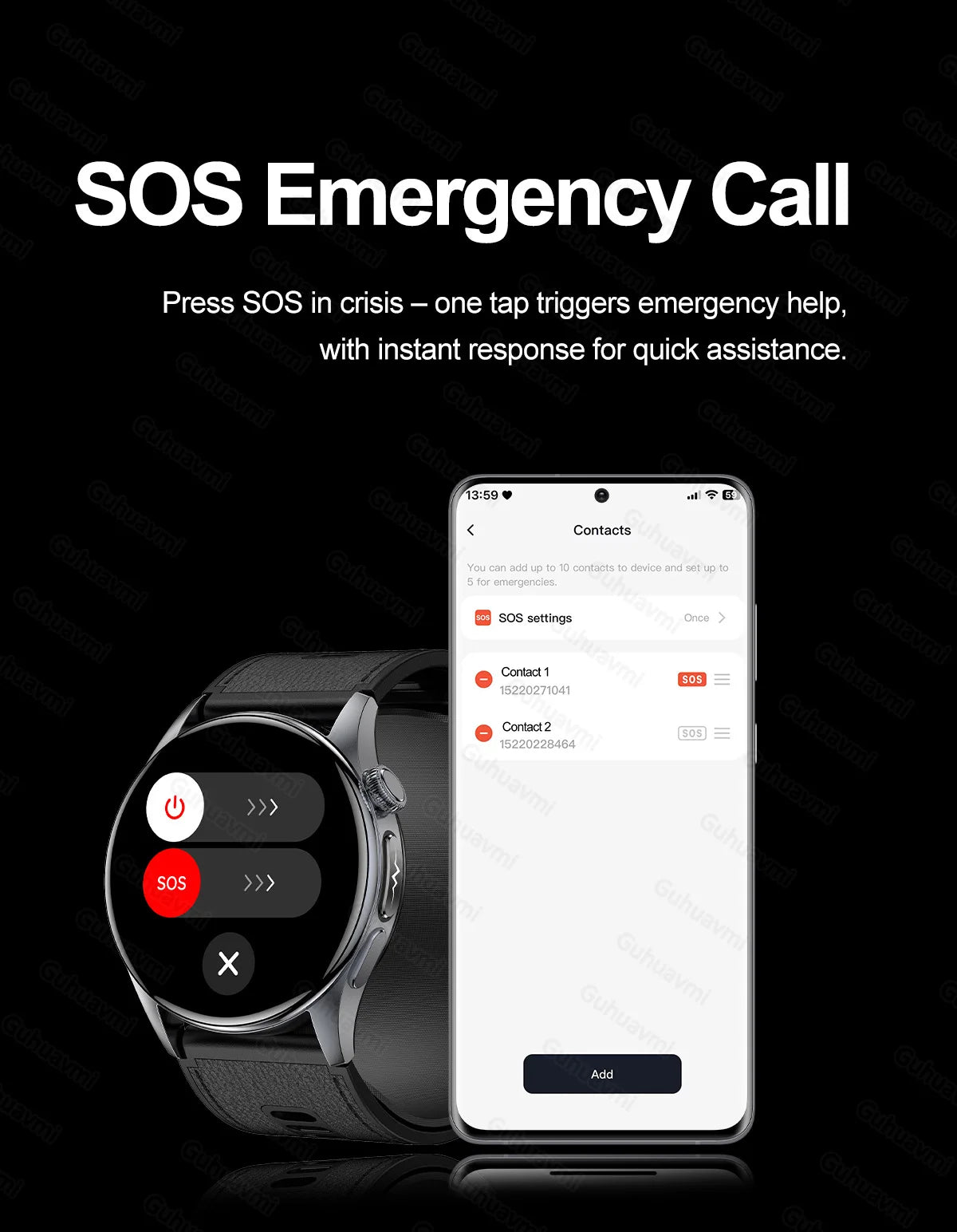 Smartwatch  AMOLED Screen Call ECG Sport Watchs Air pump Measurement BP Micro physical examination AI dial Smart Watch Men Women