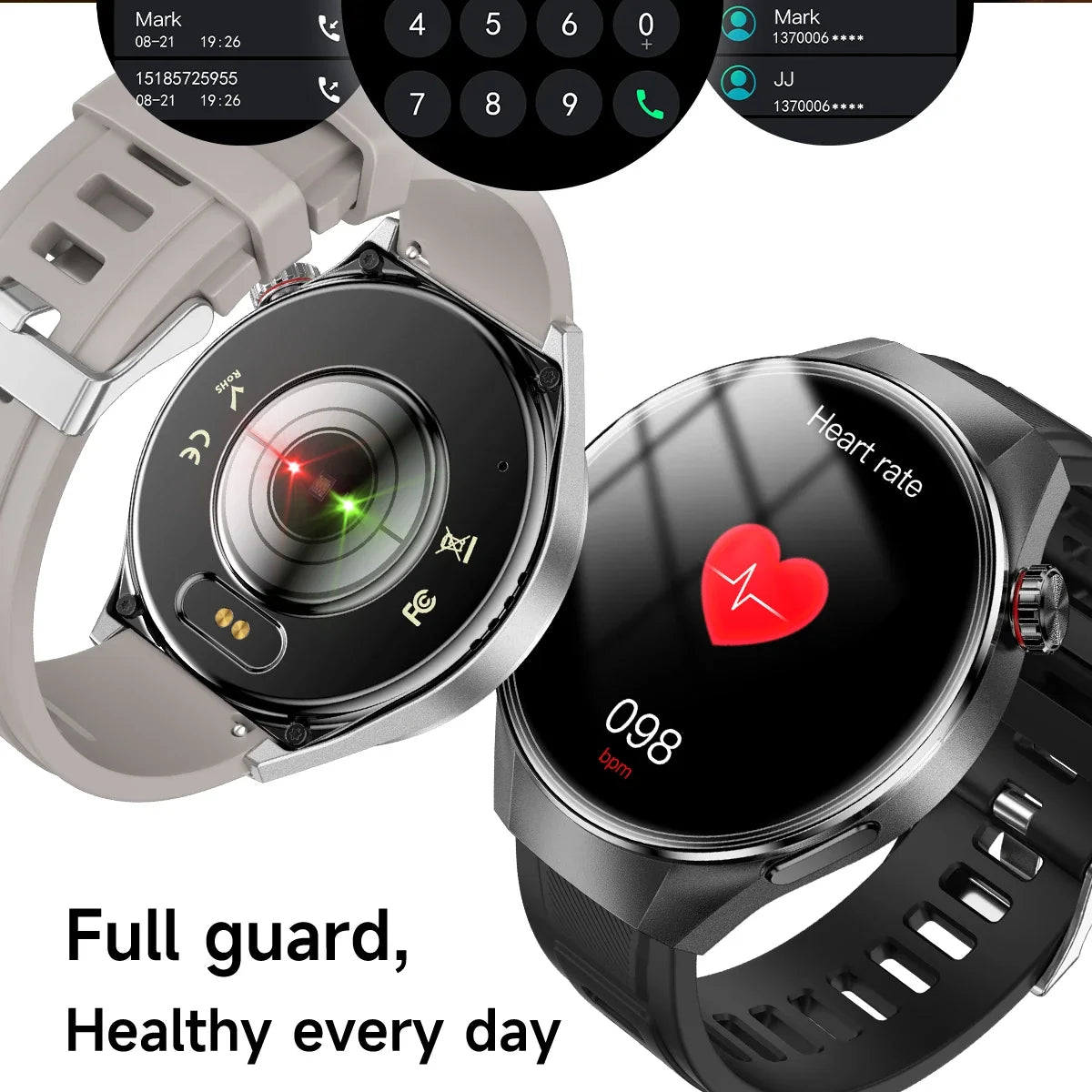2025 New Originl Watch G5 PlUS Smart Watch 1.75" HD AMOLED Screen GPS track Heart Rate Bluetooth Call Compass Smartwatch for Men