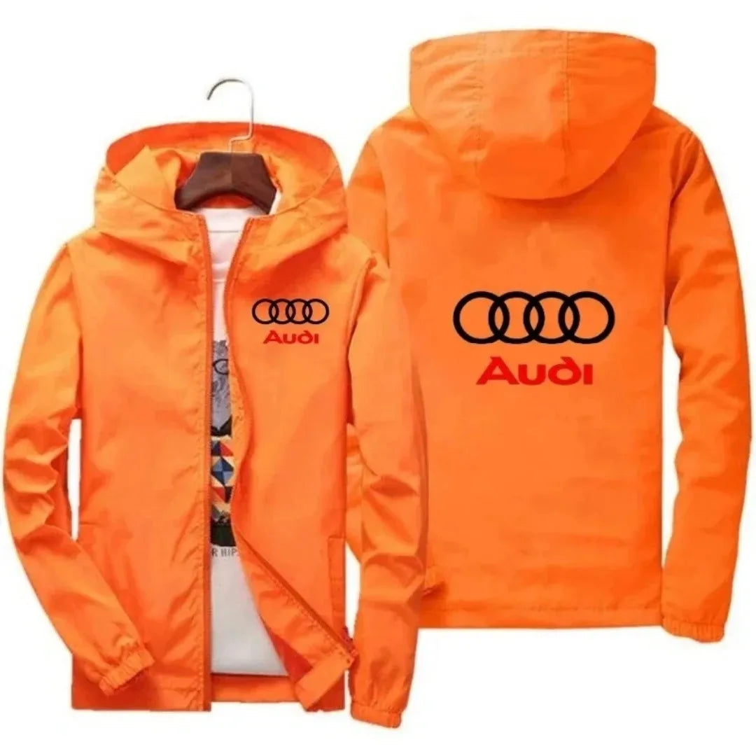Audi motorcycle windproof and waterproof jacket, exquisitely designed, simple and fashionable, suitable for riders and casual we