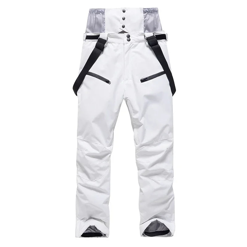 Winter Unisex Ski Pants Windproof Waterproof Snowboard Wear Outdoor Warm Snow Sports Pants Men Women Skiing Trousers