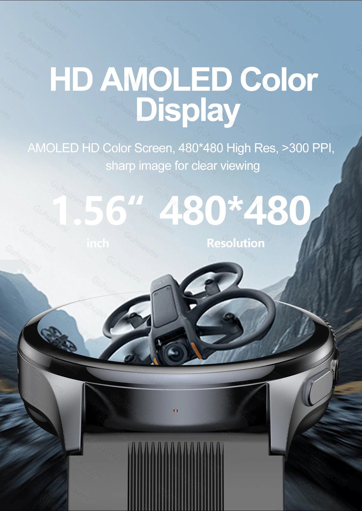 Smartwatch  AMOLED Screen Call ECG Sport Watchs Air pump Measurement BP Micro physical examination AI dial Smart Watch Men Women