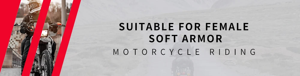 WOSAWE Summer Breathable Women's Motocross Motorcycle Armor Knight Riding Protect Anti Fall Soft Motorbike Armors Racing Jacket