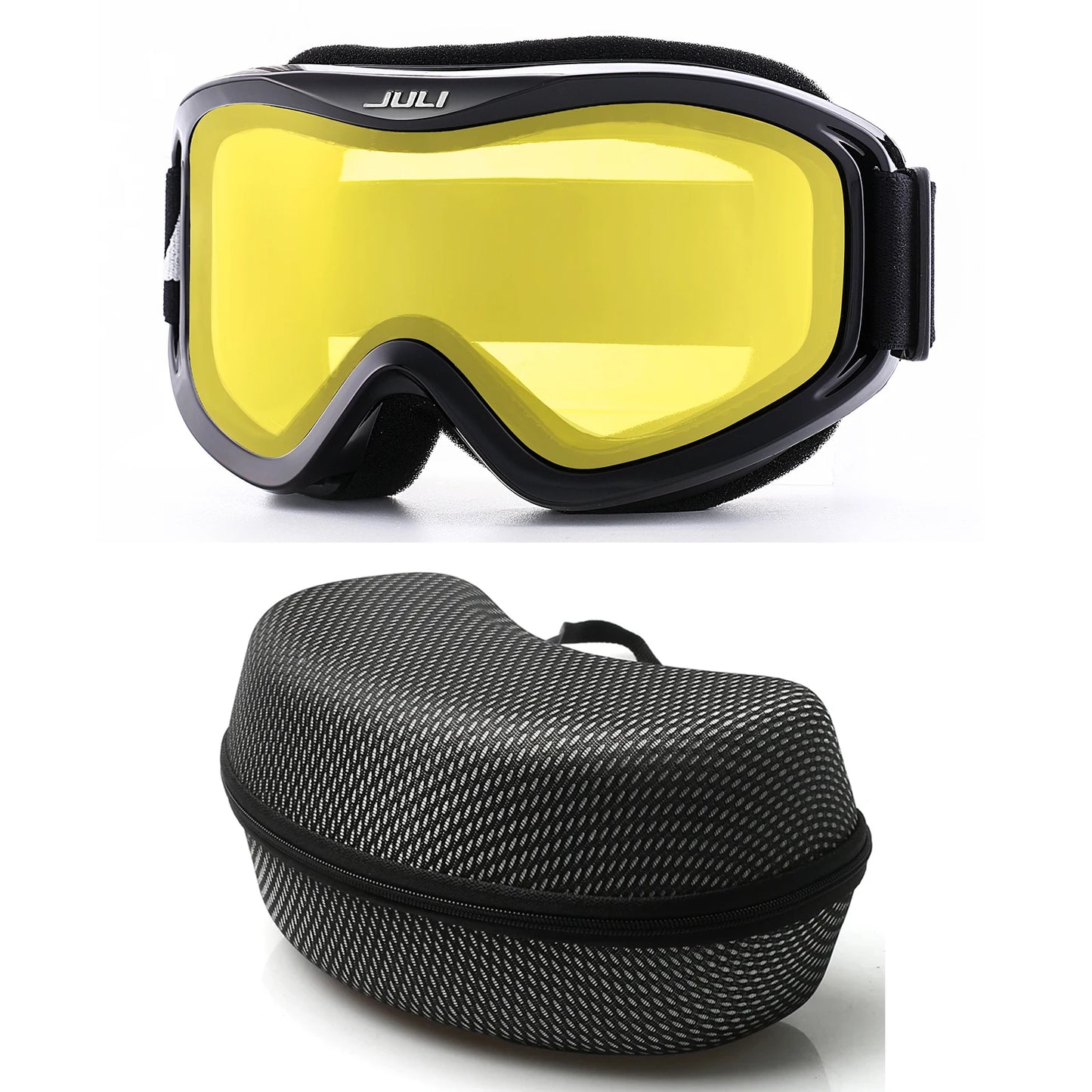 MAXJULI Professional Ski Goggles Double Layer Anti-Fog UV400 Lens Snowboarding Snow Winter Sports Goggles for Men Women BBS