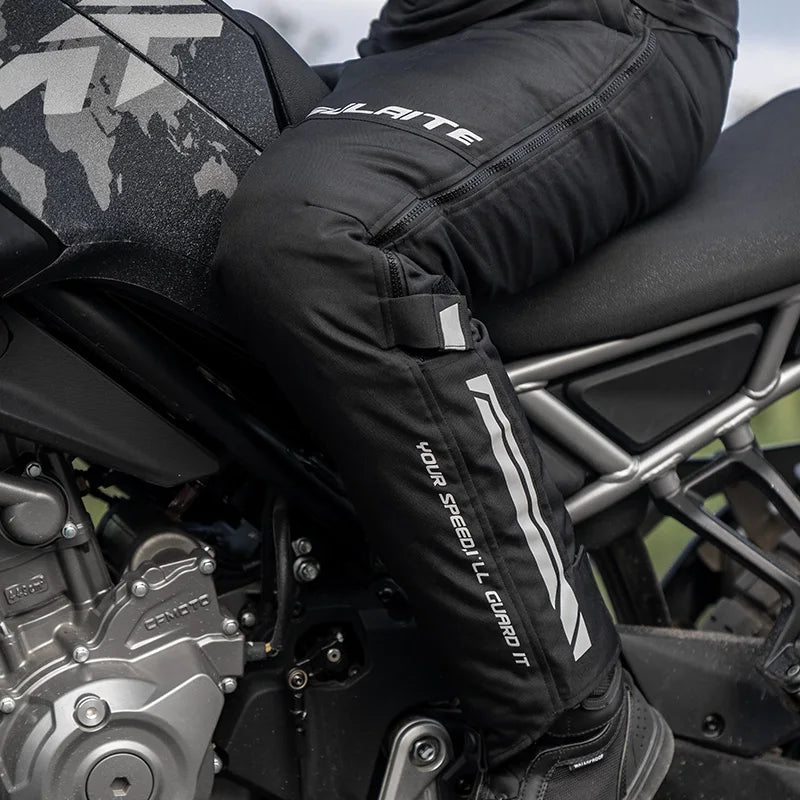 Winter Warm Motorcycle Riding Pants Quick Release Windproof Anti-Fall Wear-Resistant Motorcycle Pants for Riding