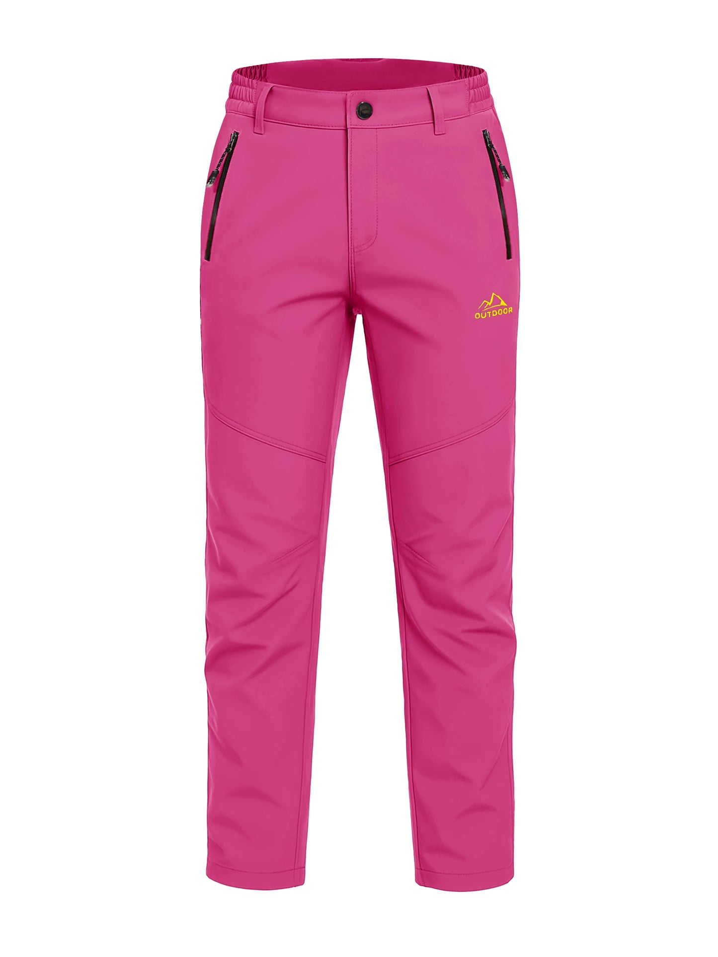 MAGCOMSEN Women's Ski Pants Winter Fleece Lined Waterproof Warm Snow Trekking Hiking Pants Outdoor Trousers Female