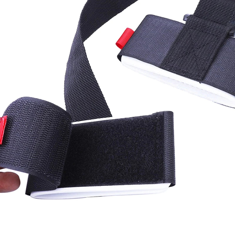 1PC Nylon Skiing Bags Adjustable Pole Shoulder Hand Carrier Lash Handle Straps Porter Hook Loop Protecting For Ski Snowboard