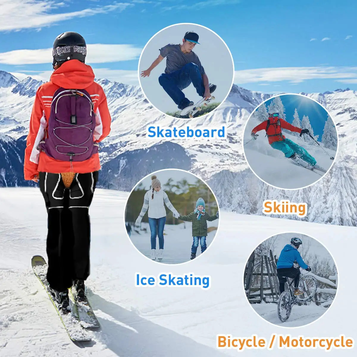 EVA Ski Padded Pants Knee Hip Pads Skiing Protection Pad Pants Women Man Winter Pants for Snowboard Motorcycle Skating