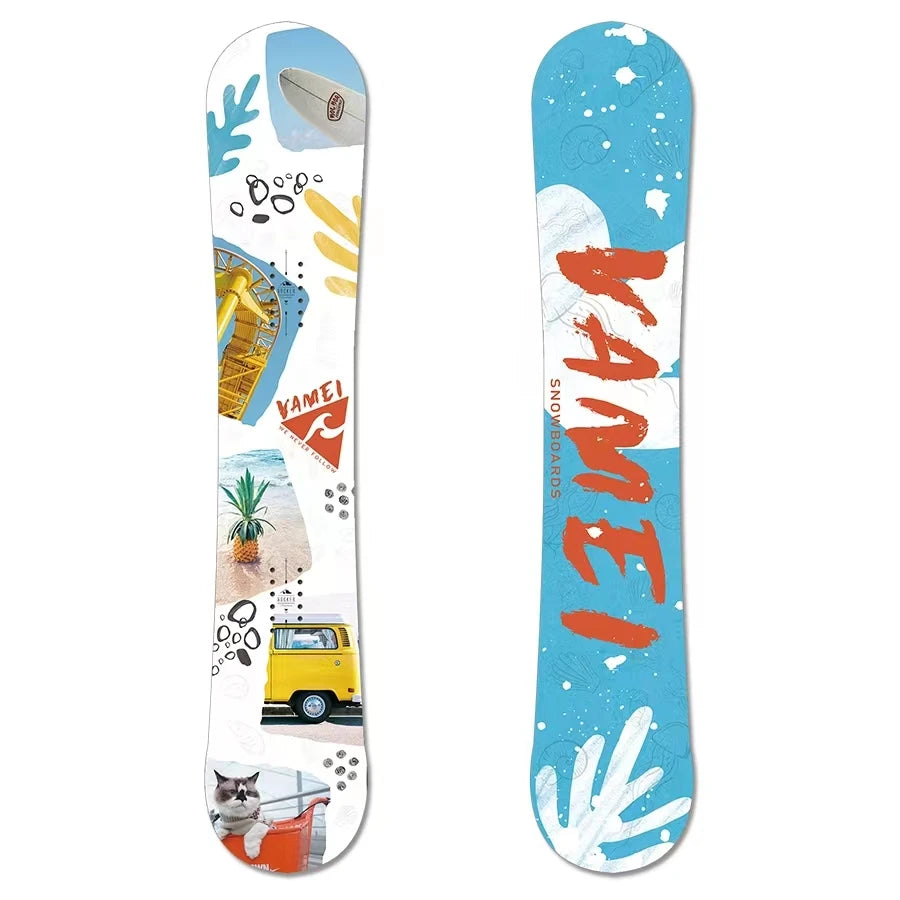 Adjustable Black Snowboard Aluminum Snowboard and Bundle Men's Bundle Snowboard Bundle