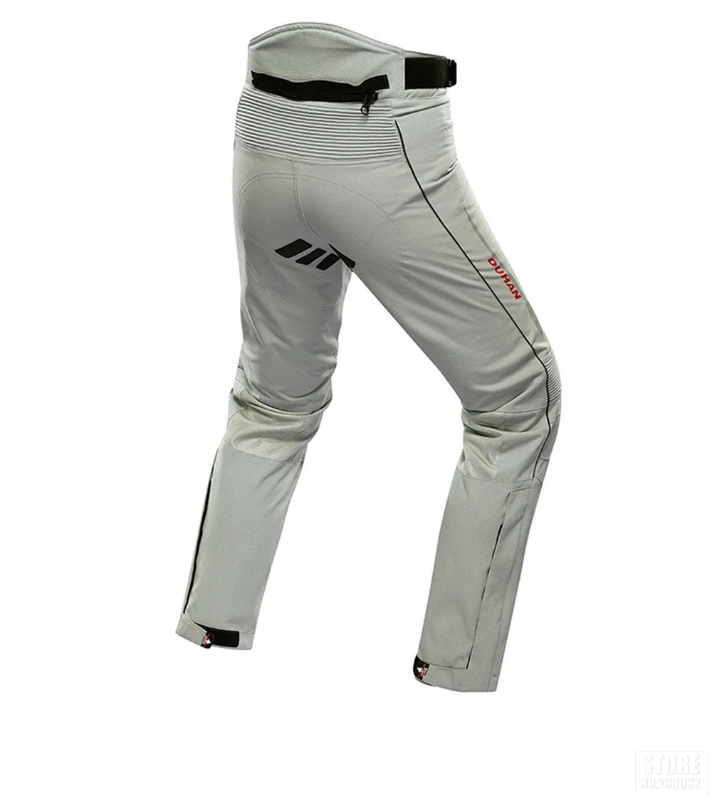 Clearance Motorcycle Riding Pants Men Summer Mesh Breathable Anti Drop Motocross Racing Pants Trousers Knee Protective Gear