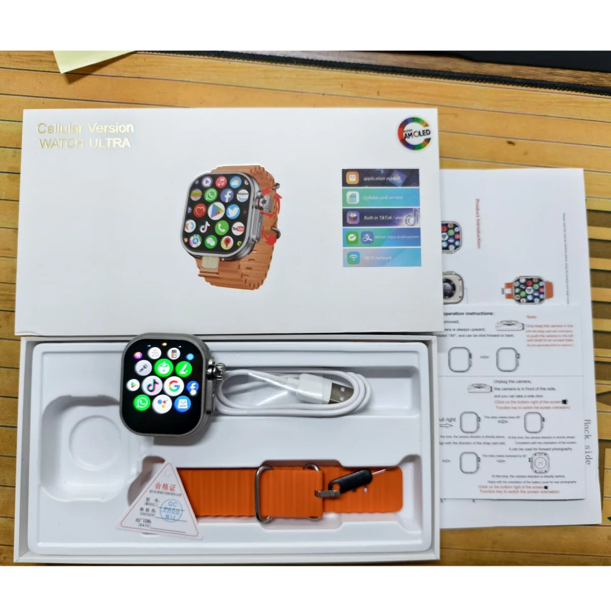 S11 Ultra Smart Watch 2.26 inch Amoled 490*580 Smartwatch With 4G 5G LTE Sim Card Touch encoder GPS precise position 2000Mah