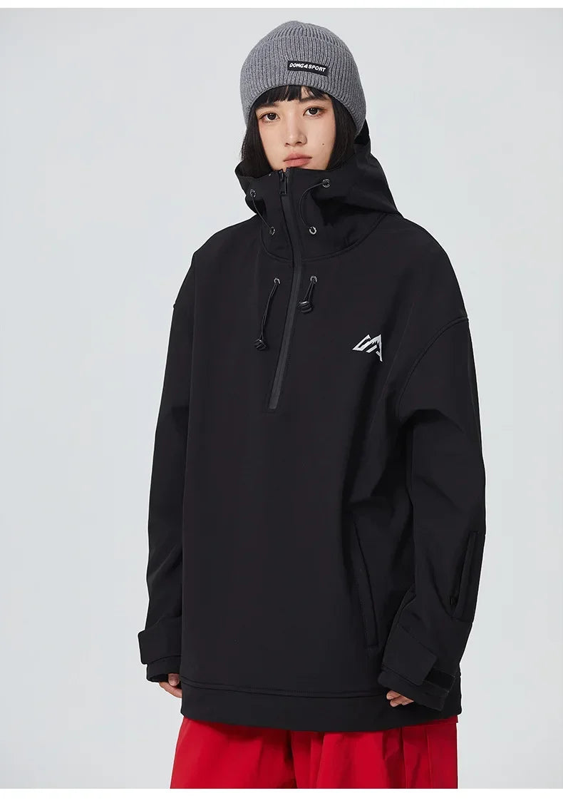 Thermal Ski Jackets 2025 New Winter Woman Outdoor Pro Windproof Sport Skiing Hoodies Man Snowboard Tracksuit Snow Clothing