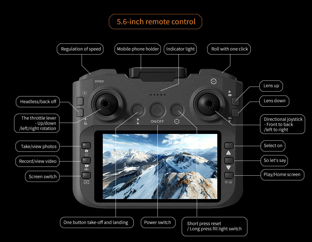 Original A21Pro Mini Drone 8K GPS Professional HD Aerial Photography Remote Control Aircraft 5G HD Camera Quadcopter Toy UAV