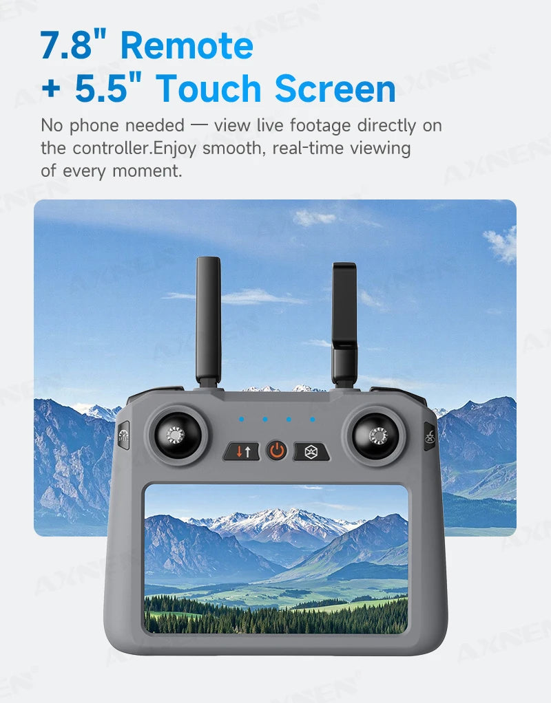 XINLIN XiL 017 4K Camera Drone with 3-Axis Gimbal, 249g Foldable Quadcopter, 10KM HD Transmission, 35min Flight,GPS Smart Follow