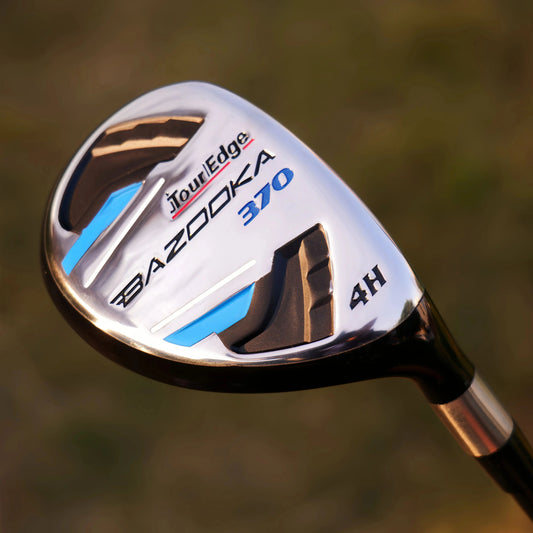 Tour Edge Golf Club Hybrid (SR Flex) - Carbon Fiber Material, Easy Ball Launch, High Forgiveness, High Ball Trajectory & Long Di