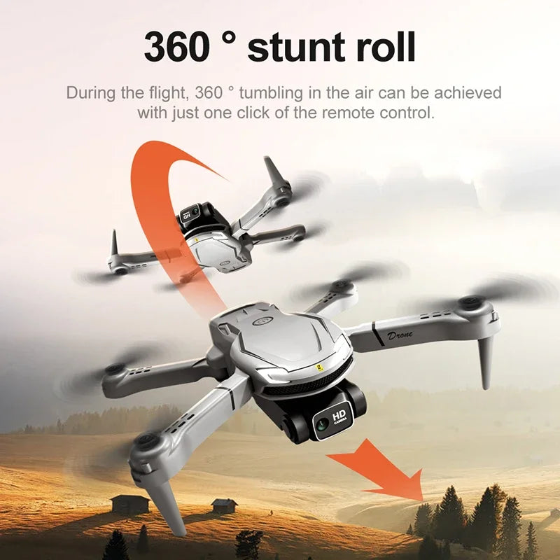 2026New V88 8K Professional Aerial Dual-Camera Omnidirectional Obstacle Avoidance Mini Drone GPS Folding Quadcopter 10km Toys