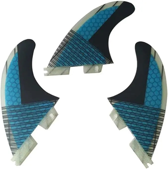 3 Pieces G5 F II Fin Surfboard Fins Honeycomb fiberglass Surf Fins Tri-fin