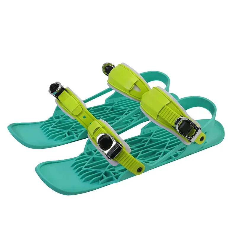 MiniSki Skates Third-generation Ski Boots For Adults And Children Outdoor Sports Snowshoes Ski Boots Sleds Mini Ski Boots