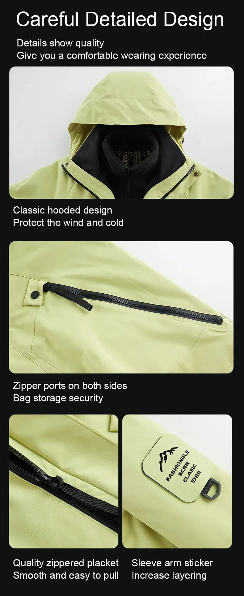 New Women's Ski Suit Brands Windproof Waterproof Thicken Warm Snow Coat Winter Skiing And Snowboarding Jacket and Pants Set