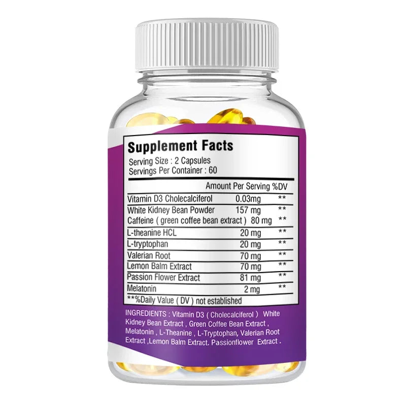 Weight Management Capsules - Speed Up Metabolism, Balance Calorie Consumption and Support Physical Performance