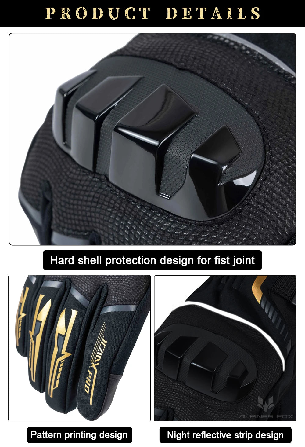 2025 Winter Men Motorcycle Gloves Women Waterproof Warm Moto Guantes Touch Screen Motorbike Riding Glove Carbon Fiber Protective