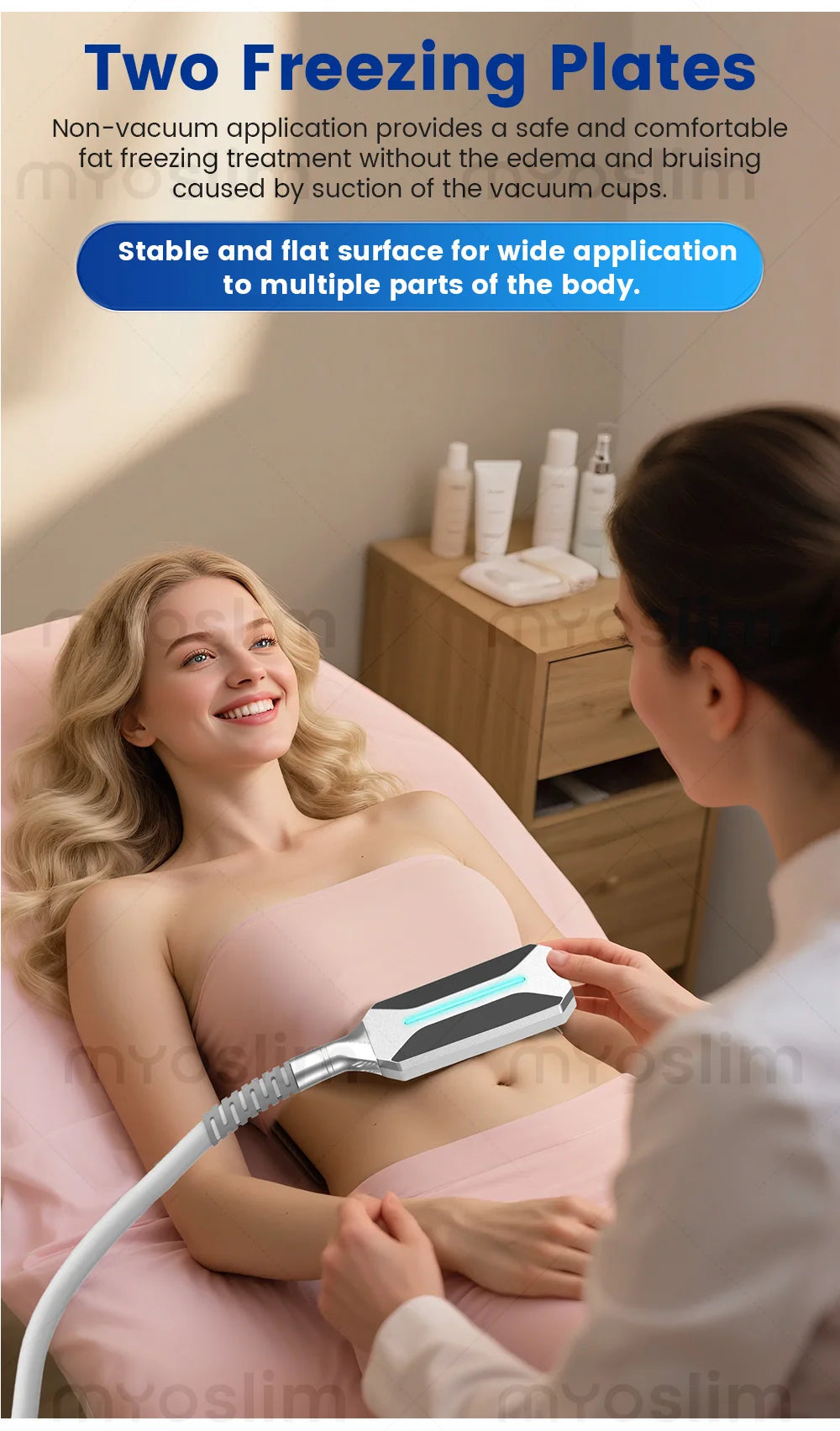 NEW Cool T Shock Cryoskin 4.0 Machine Portable Equipment Hot and Cold Skin Tightening Loss Weight Body Slimming Machine