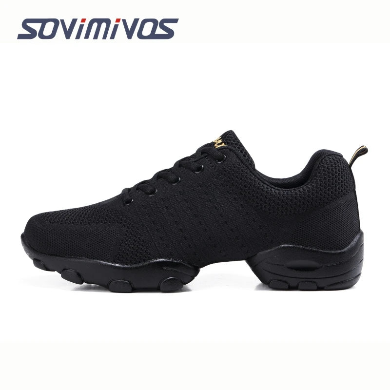 New Coming Dance Sneakers Jazz Shoes Dancing Modern Footwear Belly Contemporary Gym Dancers Leisure Sports Men Women Child Adult