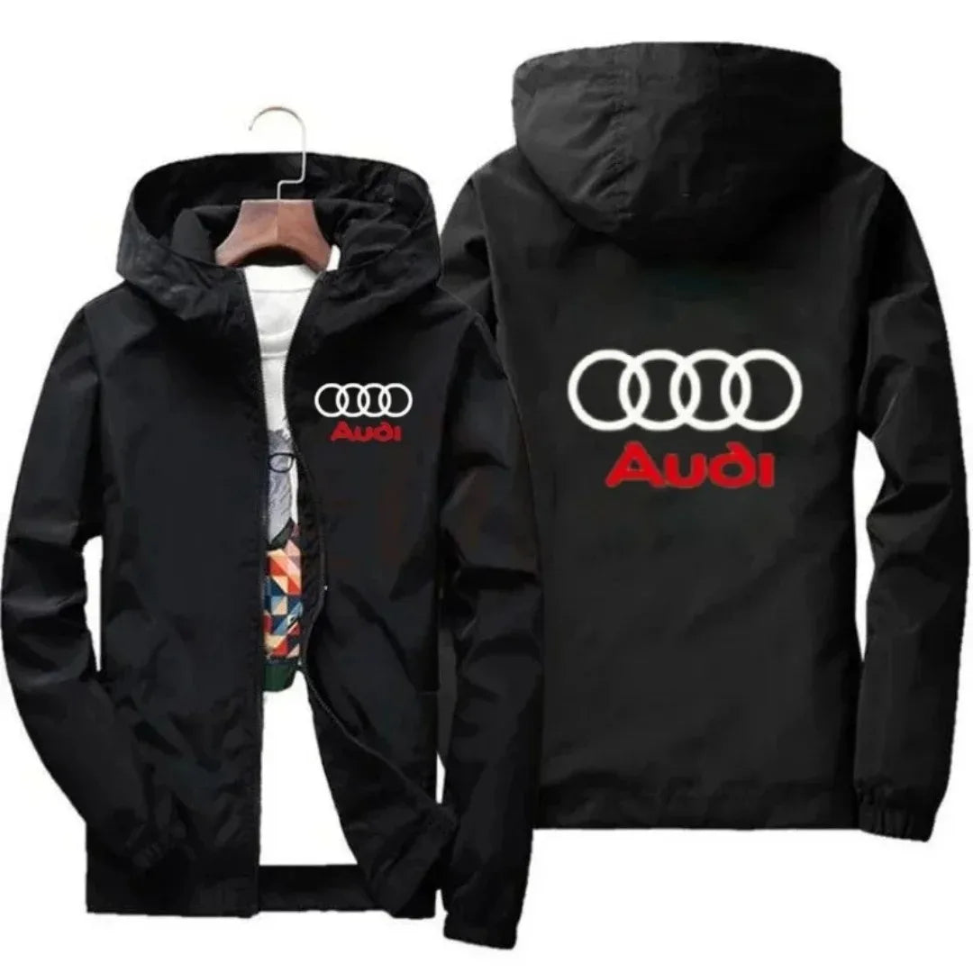 Audi motorcycle windproof and waterproof jacket, exquisitely designed, simple and fashionable, suitable for riders and casual we