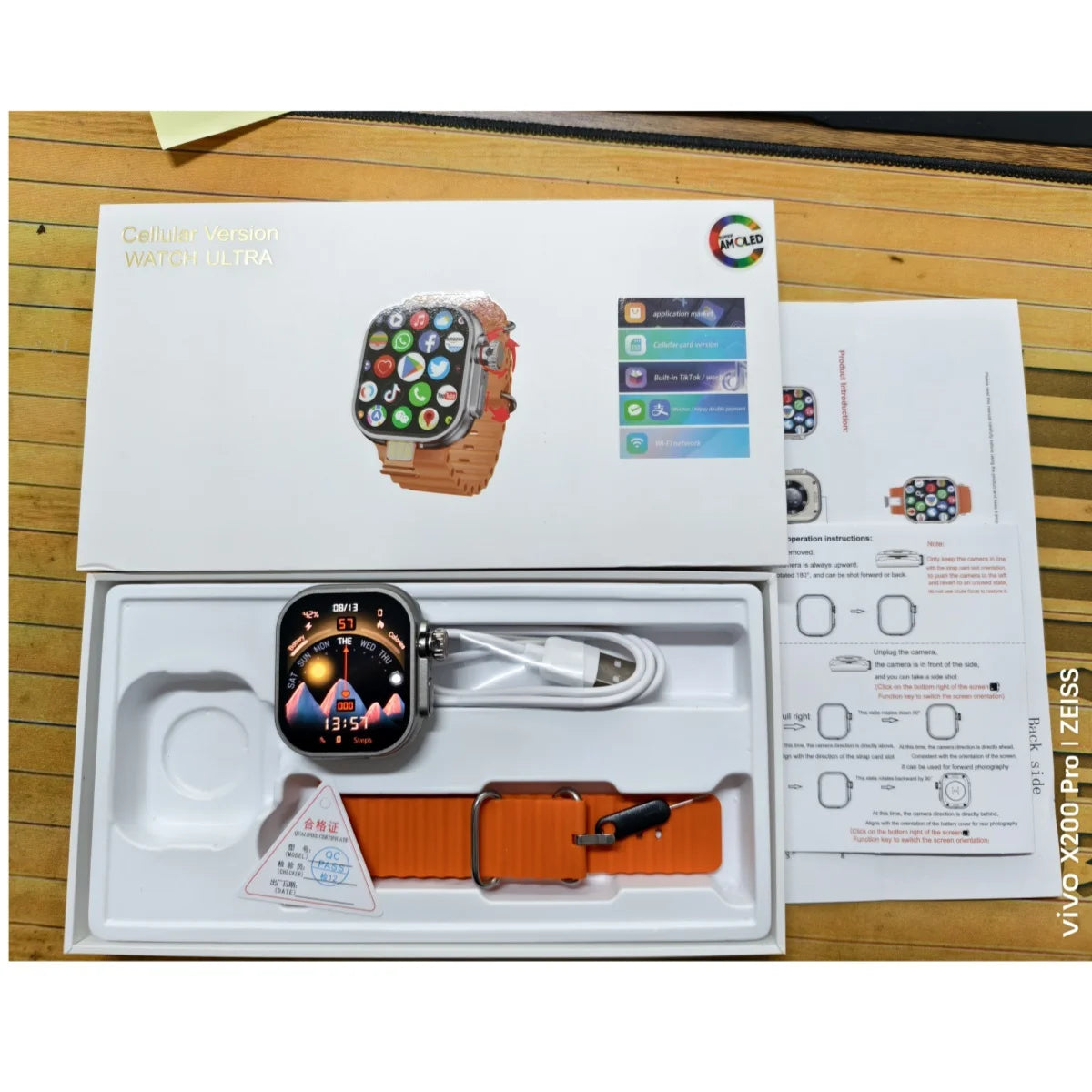 S11 Ultra Smart Watch 2.26 inch Amoled 490*580 Smartwatch With 4G 5G LTE Sim Card Touch encoder GPS precise position 2000Mah