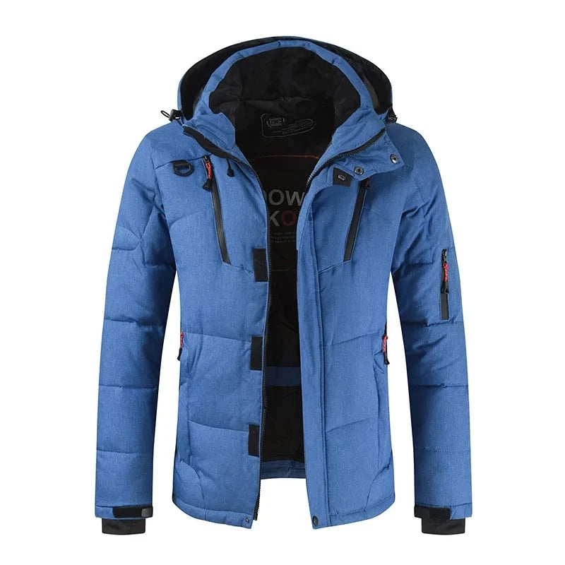Winter Ski Suit Men Snow Parkas Warm Windproof Outdoor Sports Skiing Down Jackets and Pants Male Snowboard Wear Overalls