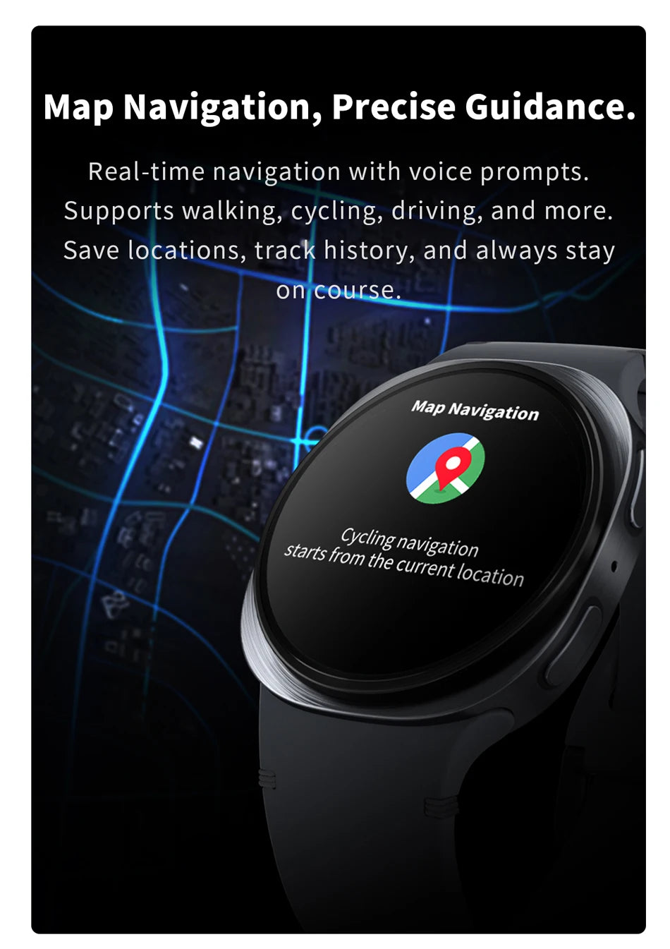 2026 New Galaxywatch Ultra 8 Ladies SmartWatch Compass IP68 waterproof BT Call GPS map navigation Men SmartWatch For Android IOS