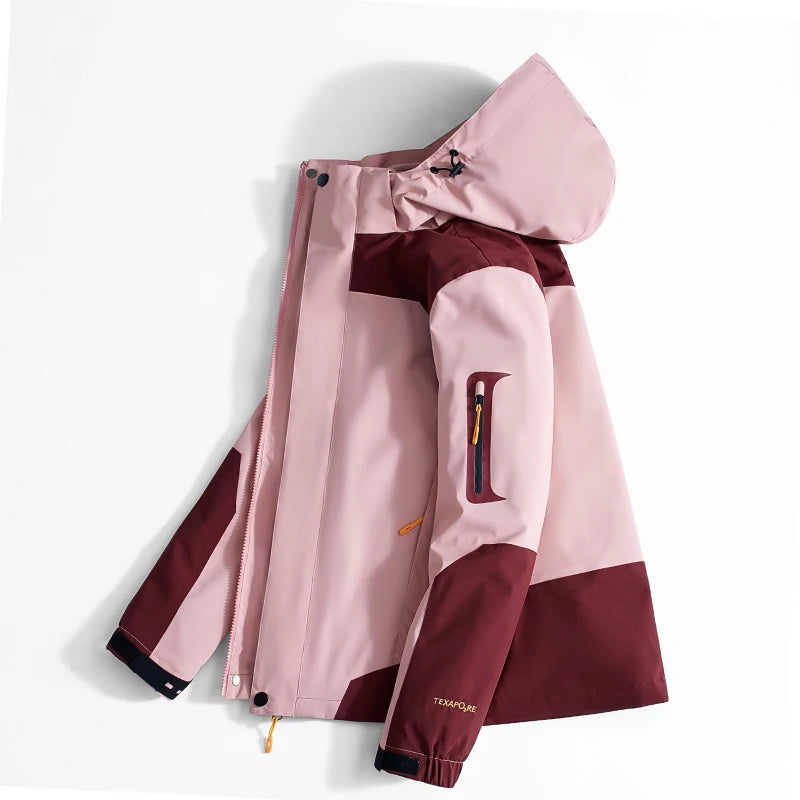 Women Ski Jacket+Pants Winter Warm Windproof Ski Suit Female Snowboard Snow Coat Trousers Outdoor Sports Camping Brand Ovearalls