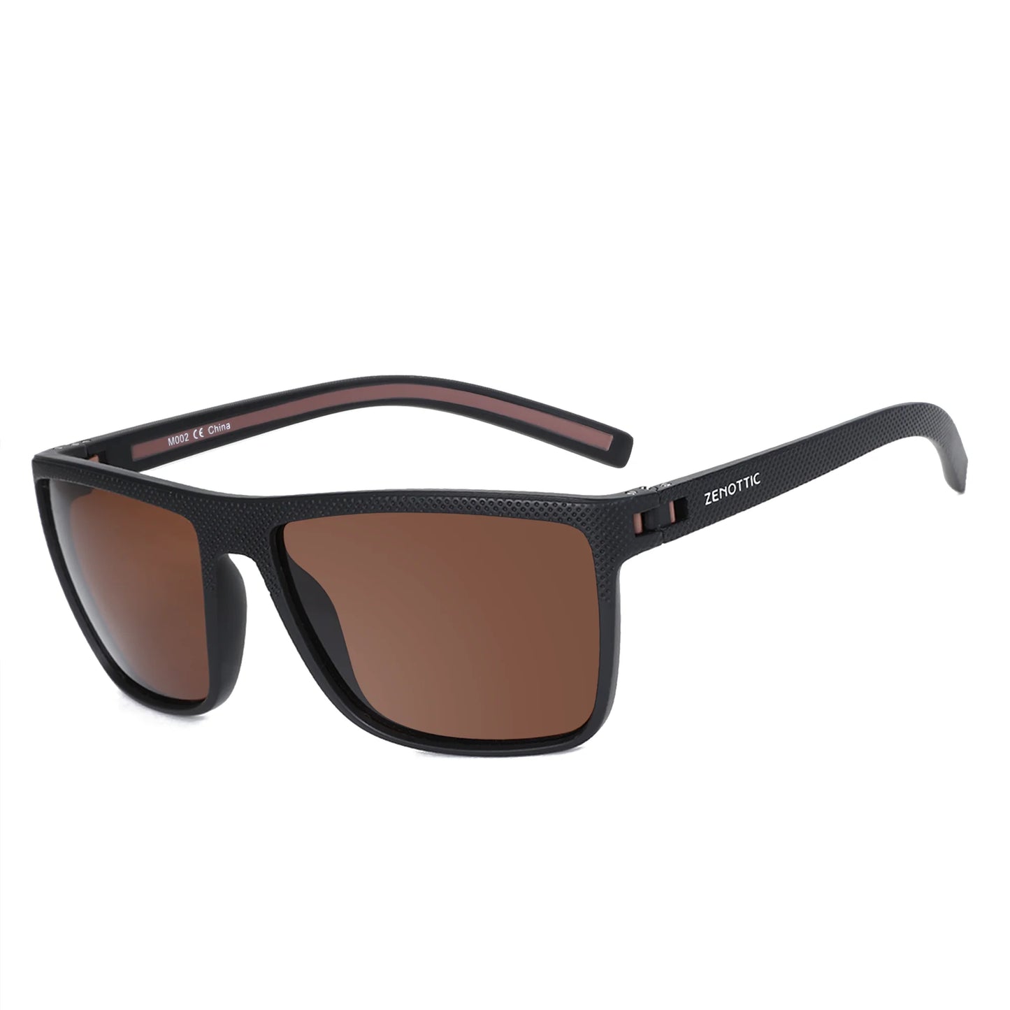 ZENOTTIC Retro Square Polarized Prescription Sunglasses Fashion Lightweight TR90 Progressive Optical Sun Glasses for Women Men
